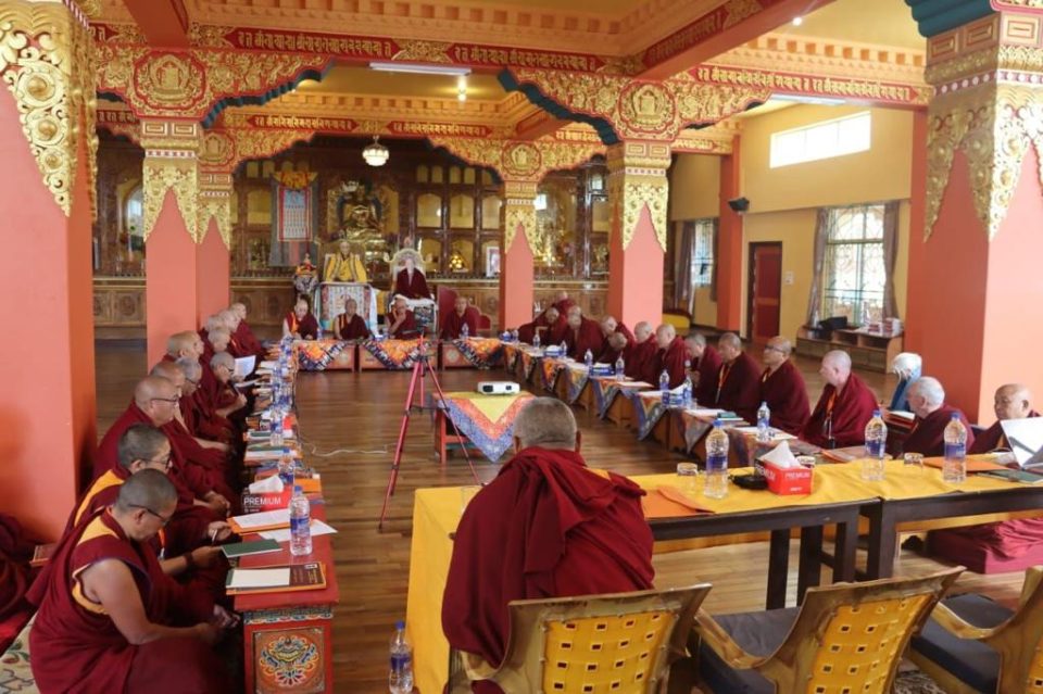 Important FPMT Geshe Conference Underway at Kopan Monastery