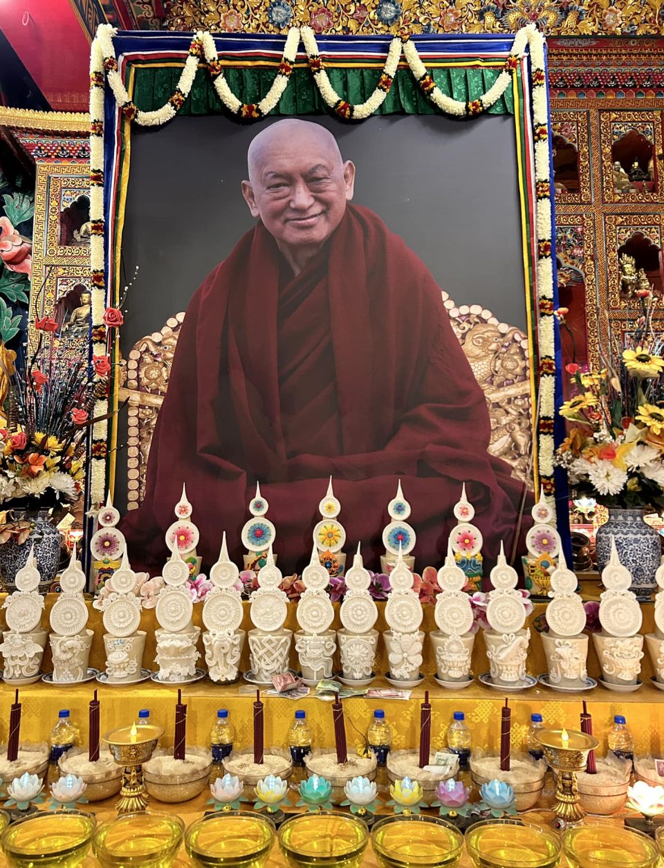 Commemoration of the Anniversary of Lama Zopa Rinpoche Passing Away Has Begun