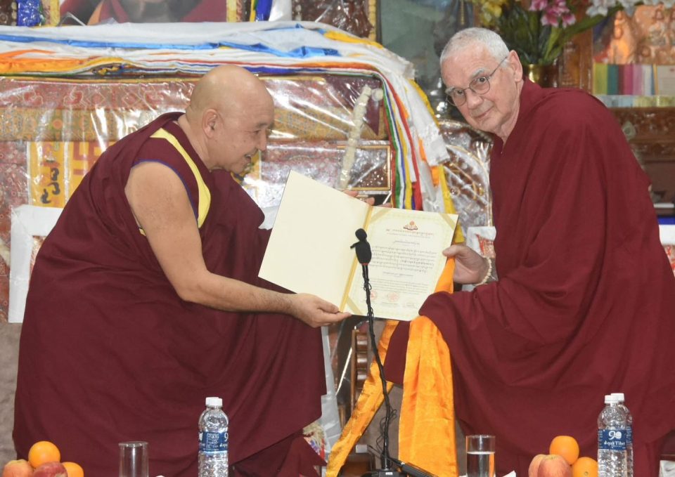 Rejoicing in Support offered to Ordained Sangha in 2025