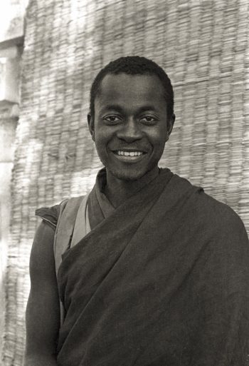 Venerable Jampa Kunchog at Kopan, 1976. Credits Lama Yeshe Wisdom Archive
