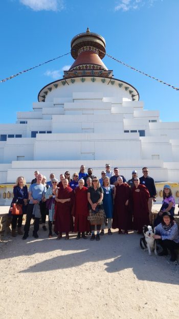 Photo: Participants at the 2026 FPMT regional meeting at the Great Stupa of Universal Compassion, Australia, April 2026. Photo by Ian Green.