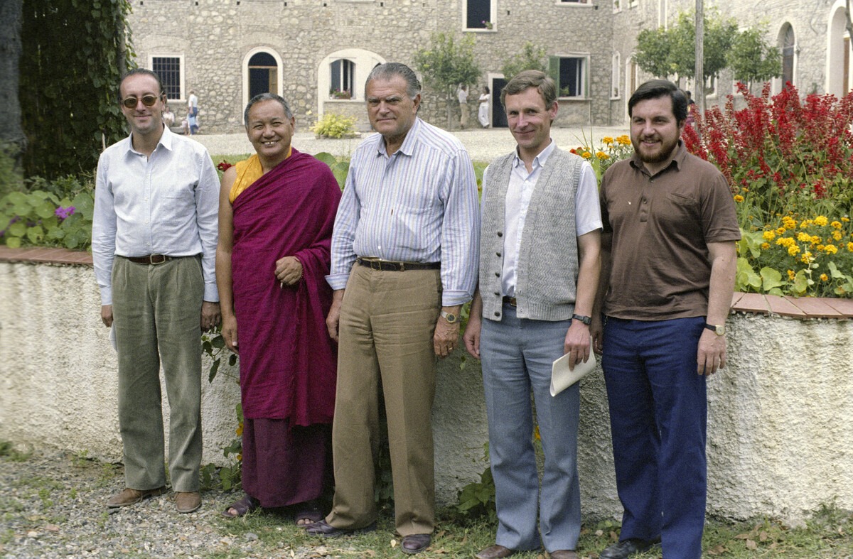 1983, Franco Piatti, Harvey Horrocks, Istituto Lama Tzong Khapa, Italy, Lama Yeshe, Massimo Corona, Pino Corona, Pomaia