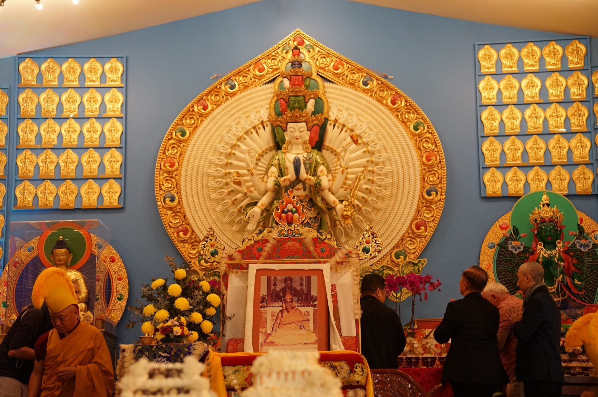 Consecration of Chenrezig statue. July 2026, Chenrezig Institute