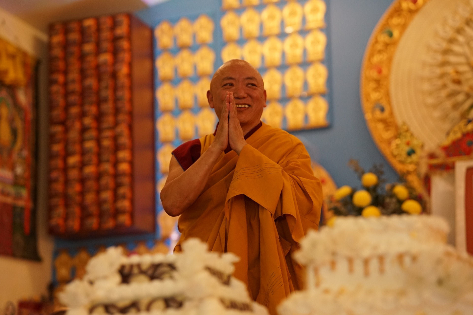 Geshe Phuntsok Tsultrim, residente teacher of Chenrezig Institute. Photo courtesy of CI