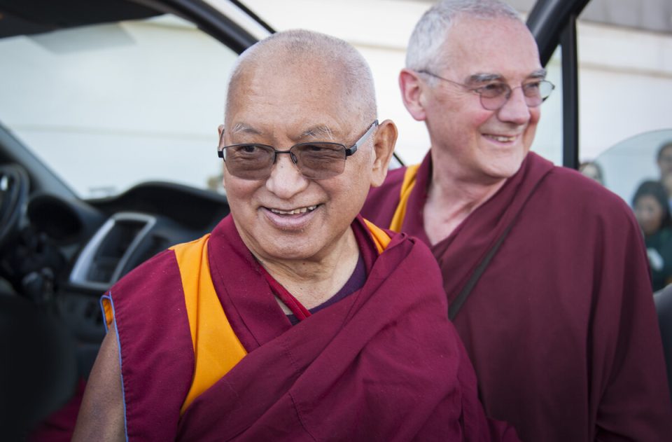 Ven.Roger Kunsang and Lama Zopa Rinpoche, ILTK, Italy October 2017