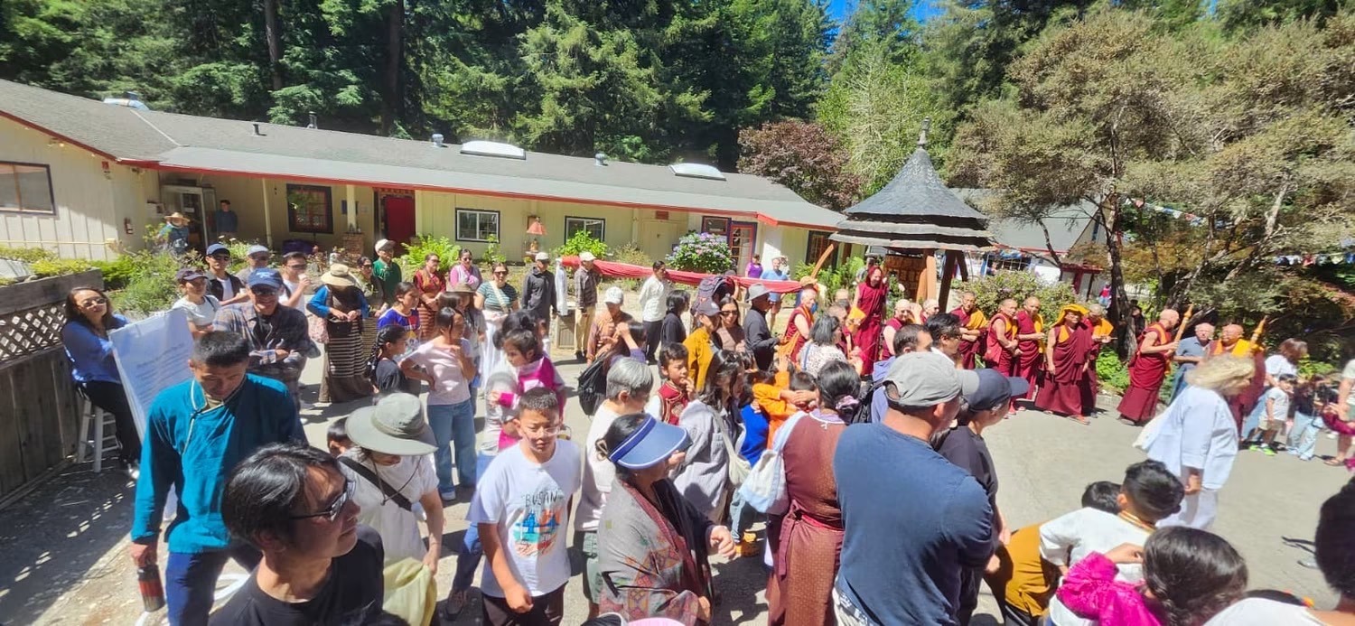 Land of Medicine Buddha, 2026, Procession at the Medicine Buddha Festival. Photo Courtesy of LMB