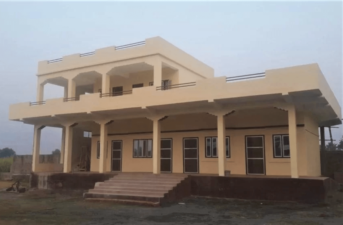 Maitreya Buddha Project Kushinagar Meditation Center. Photo by Maitreya Project Kushinagar