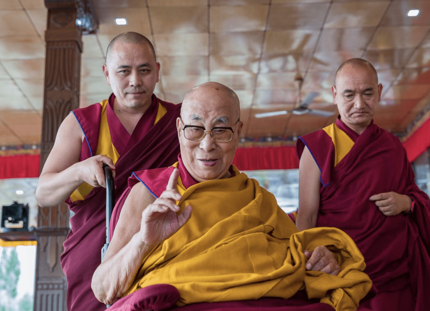 Holiness the Fourteenth Dalai Lama, during his 91st birthday in Ladakh. Photo credits Tenzin Choejor, dalailama.org