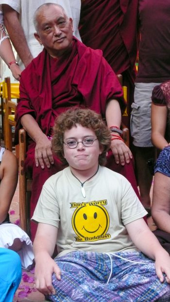 Lama Zopa Rinpoche in Mexico, April 2008, photo by Thubten Kunsang (Henri Lopez)