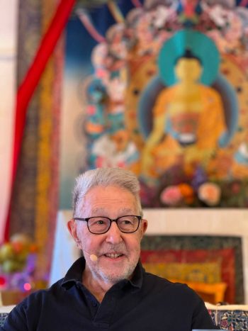 Dr. Alexander Berzin at Insitut Vajra Yogini. July 2026. Photo by
Rommy Johnson