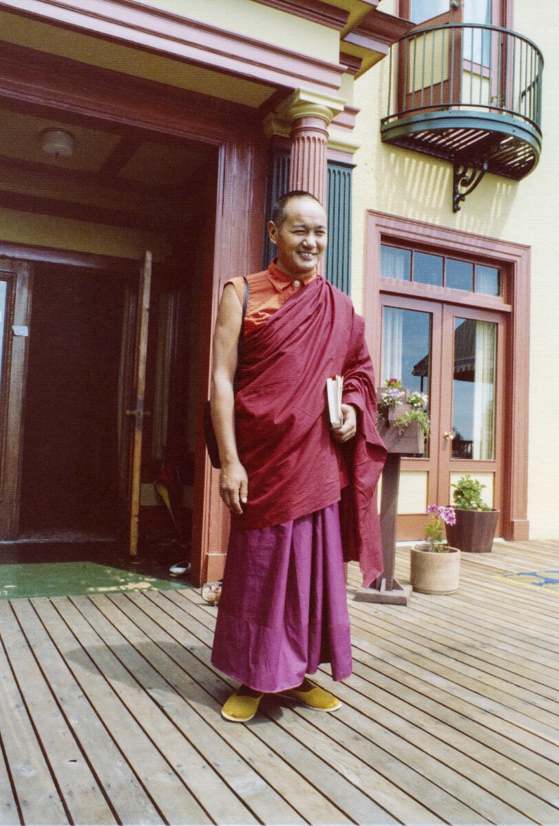  Lama Yeshe in Berkeley, California, 1974. Photo donated by Judy Weitzner.