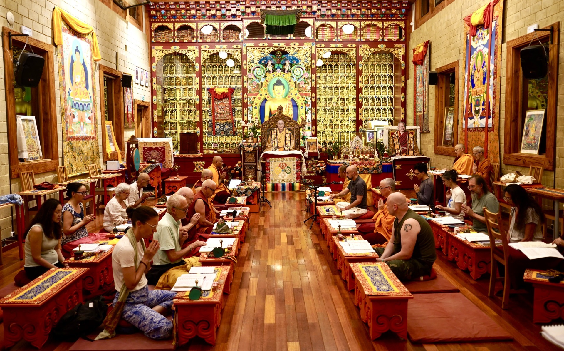 The Most Secret Hayagriva Retreat at Nalanda Monastery August 2026. Photo Courtesy of Nalanda Monastery.