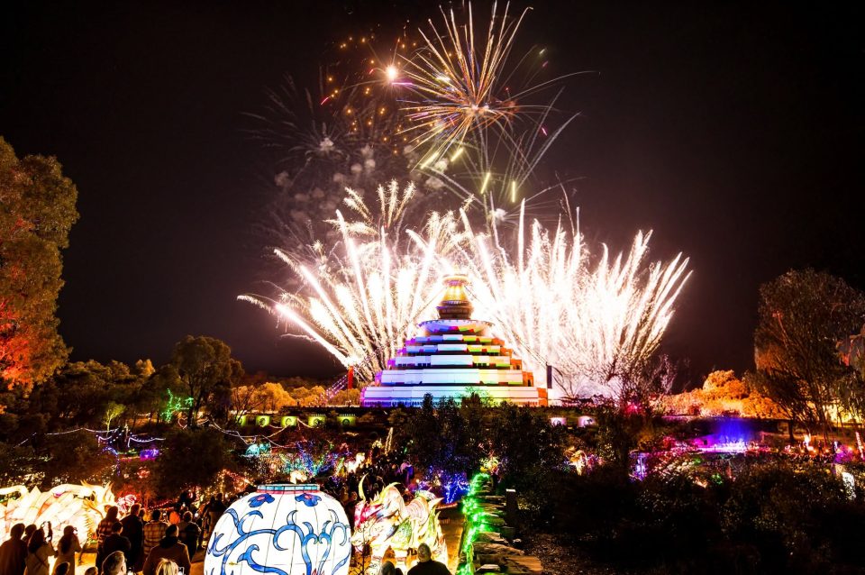 The Great Stupa of Universal Compassion. Photo courtesy of the Great Stupa Facebook page.