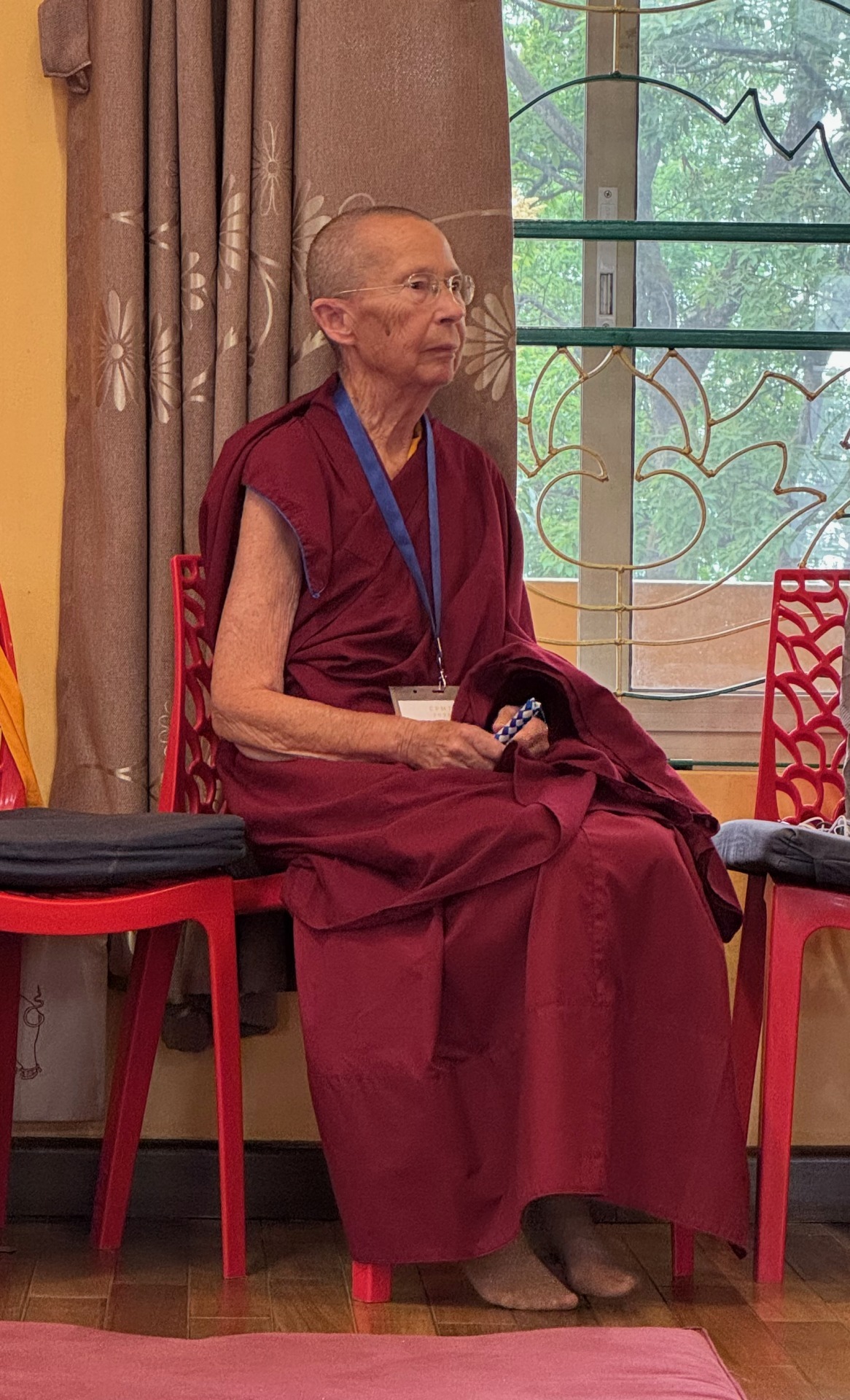 Ani Karin during the 2025 CPMT at Kopan monastery, Nepal.