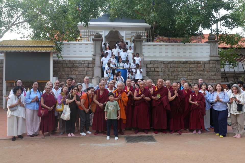 A Pilgrimage of Unity: His Eminence Jhado Rinpoche in Sri Lanka