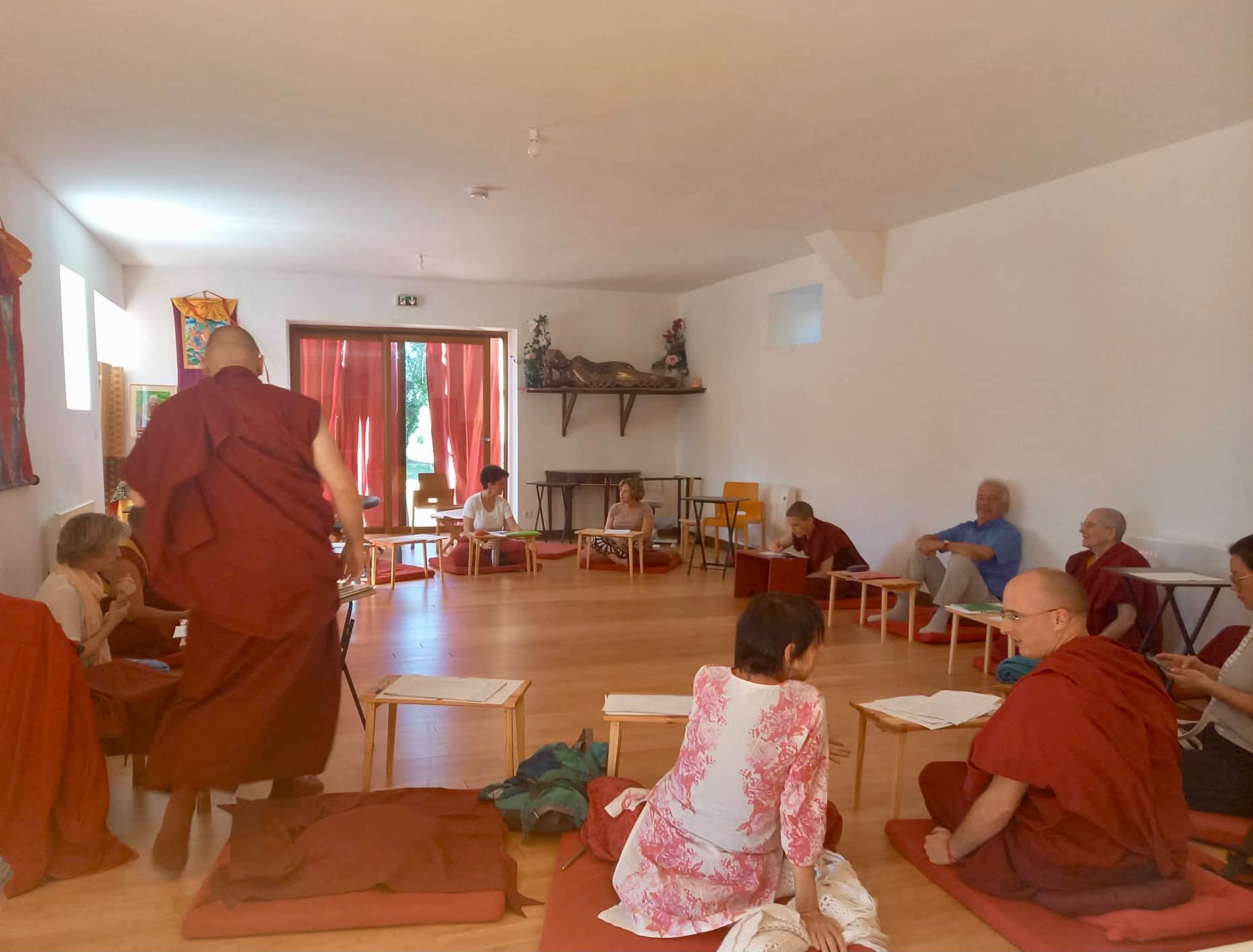 2026 TDSS Students and facilitators Kalachakra Centre September 2026. Photo courtesy of Kalachakra Centre's Facebook page.