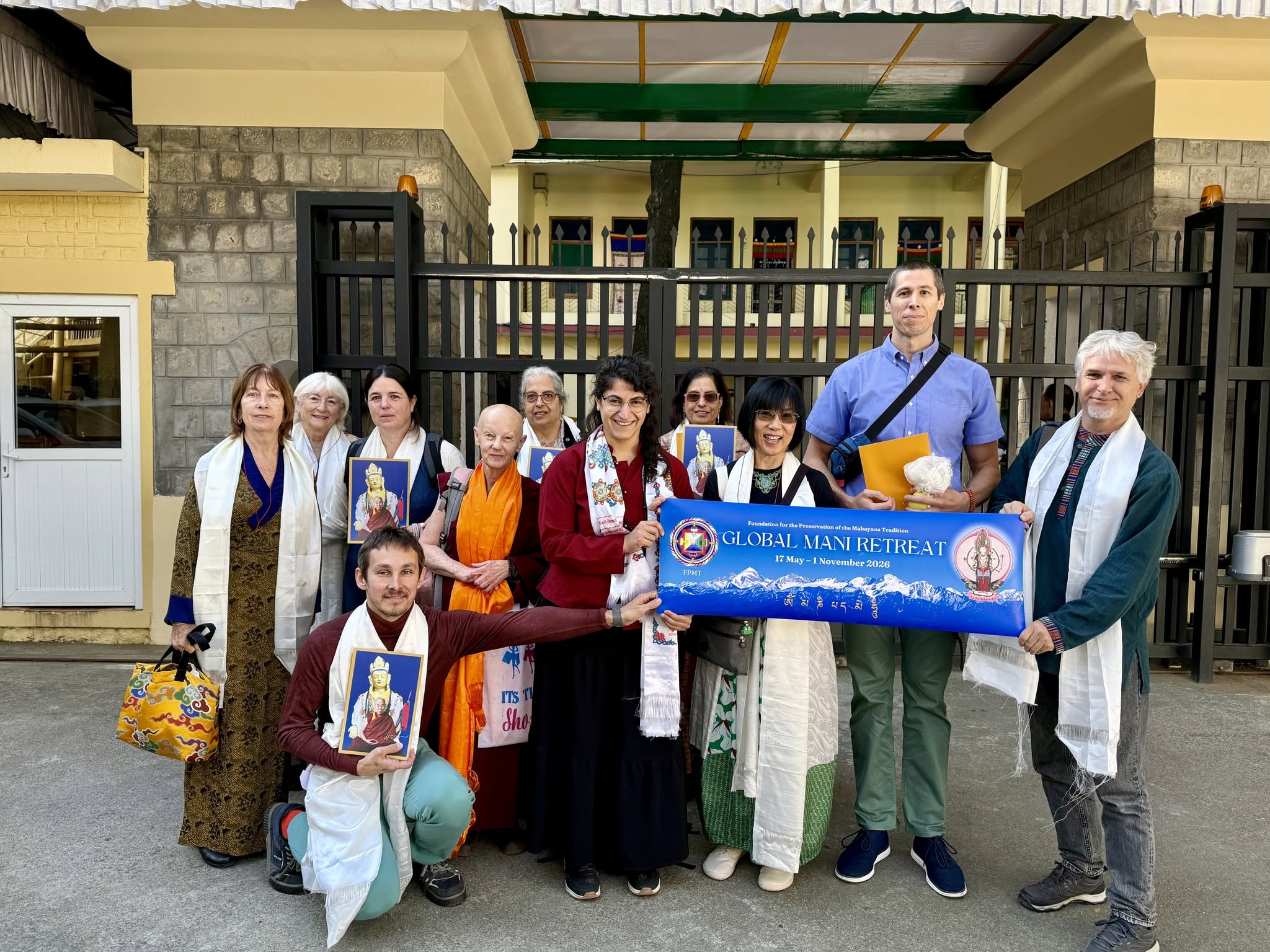 Global Mani Retreat team, Dharamsala, October 17, 2026