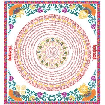 Image of mantra mandala