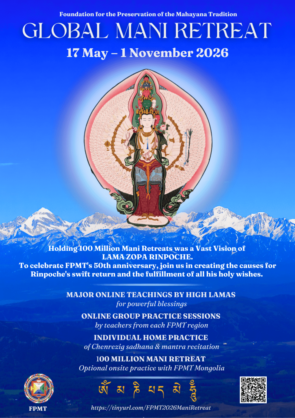 2026 FPMT Global Mani Retreat Launches This Weekend!