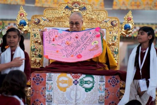 His Holiness the Dalai Lama Gives His 34th Kalachakra Initiation