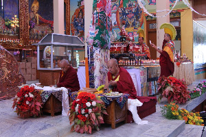 Special One-day Hayagriva “Tsog Kong” Puja  Offered at Sera Je