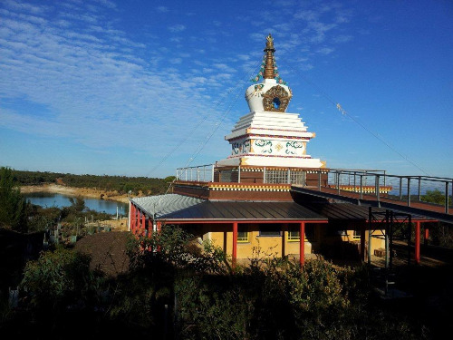 Completed Stupa at Detong Ling, Australia