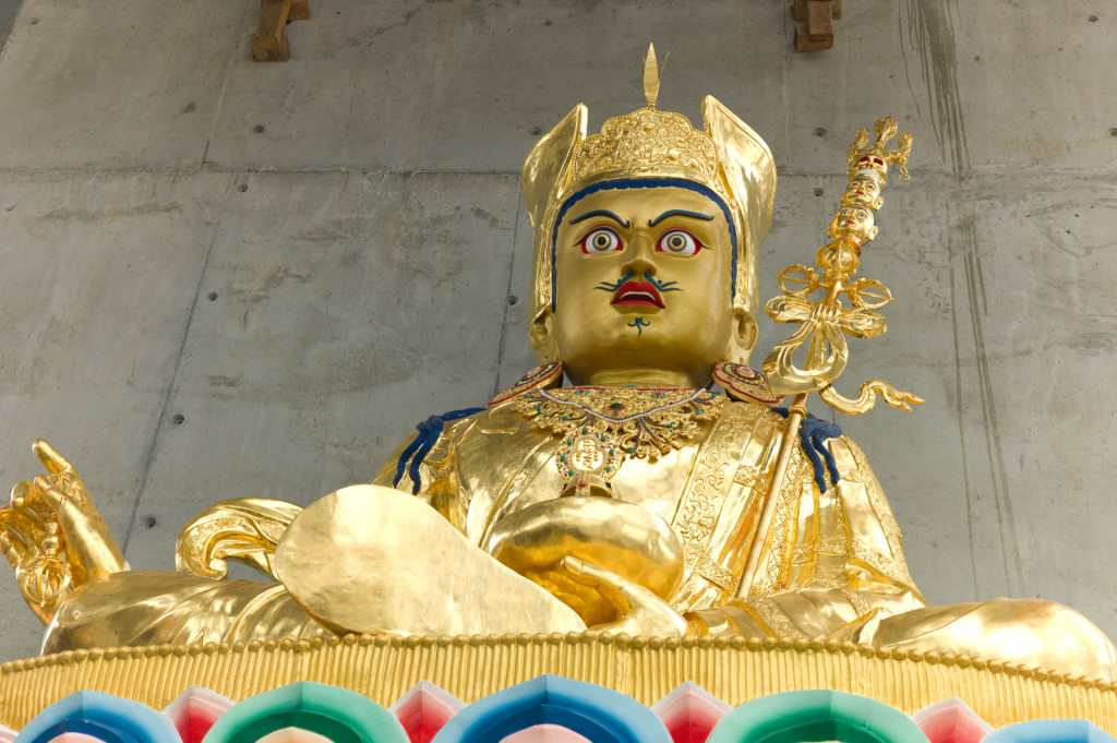 Guru Rinpoche statue at Great Stupa of Universal Compassion near Bendigo, Australia. Photo by George Manos.