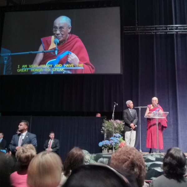 His Holiness the Dalai Lama Promotes Religious Harmony