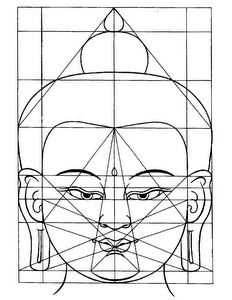 Drawing the Face of the Buddha