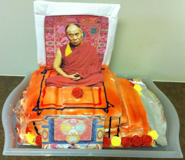 Creative Cake from Canada, Lama Yeshe Ling Centre Celebrates