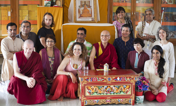 Ling Rinpoche Visits and Other News from Choe Khor Sum Ling Study Group
