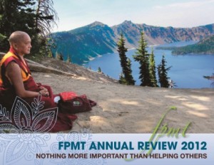 FPMT Annual Review 2012: Nothing More Important than Helping Others