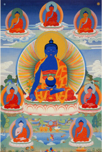 Medicine Buddha by Peter Iseli