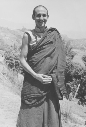 Nick Ribush, Kopan, Nepal 1974. Photo by Beth Hamby.