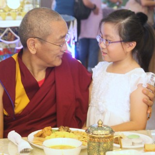Khen Rinpoche Geshe Chonyi with Melody Wee, ABC, July 2013