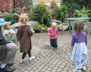 Children at play, Jamyang Buddhist Centre, London, UK, 2014. Photo courtesy of Jamyang Buddhist Centre.