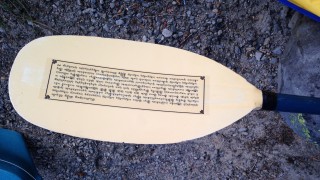 Dharma Idea: Blessing Kayak Paddles