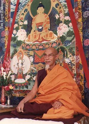 His Holiness Kyabje Zong Rinpoche (1905-1984) - FPMT