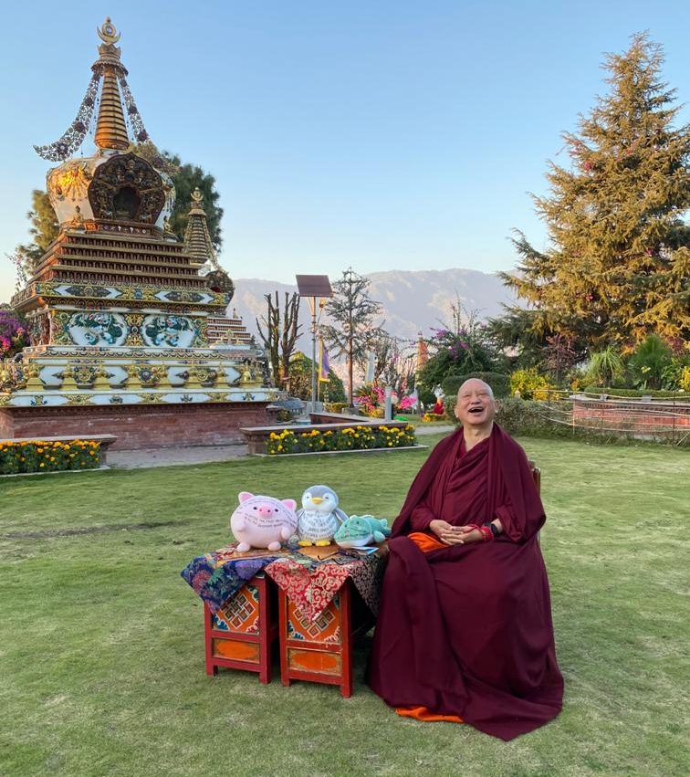 Lama Zopa Rinpoche’s Friends with Dharma Messages: Postcards Now Available